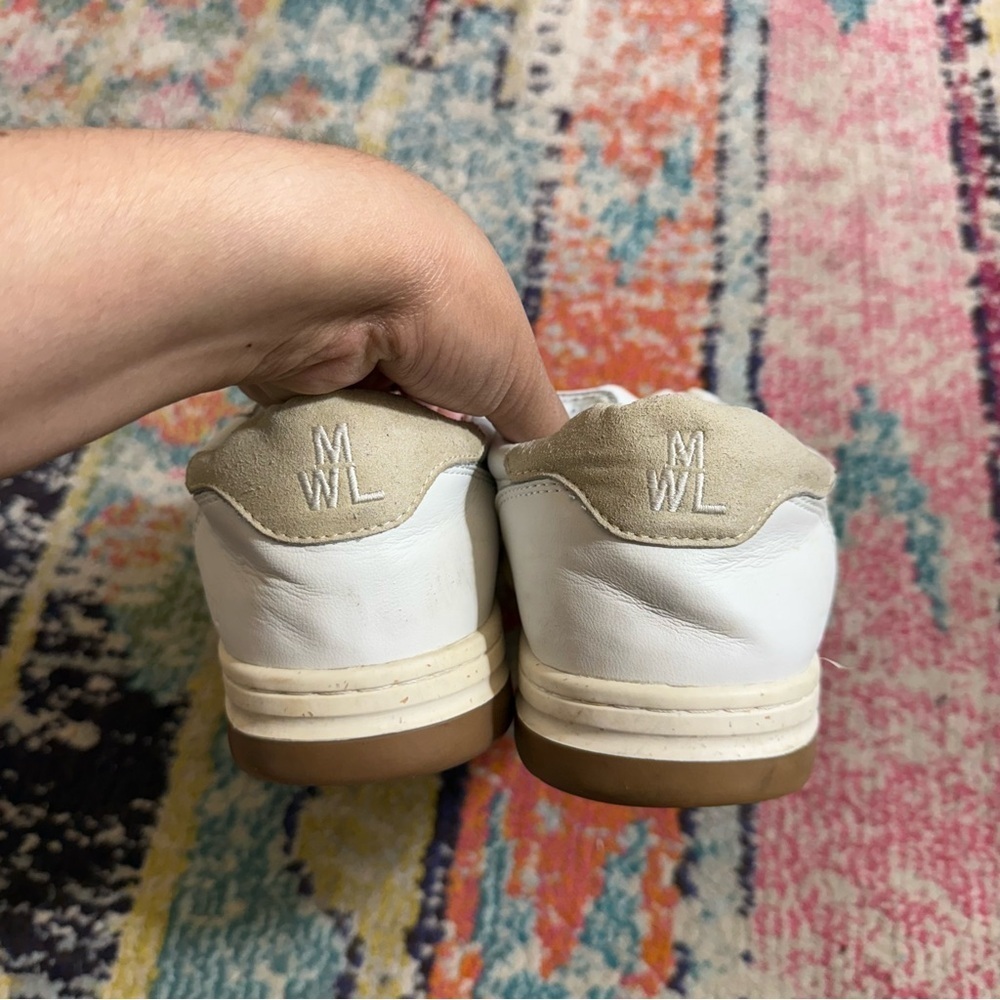 Madewell Court Sneakers in Colorblock Leather and Suede size 9 - Picture 5 of 7